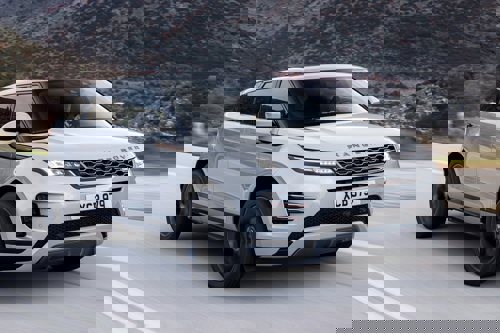 Best small luxury cars: Range Rover Evoque in silver